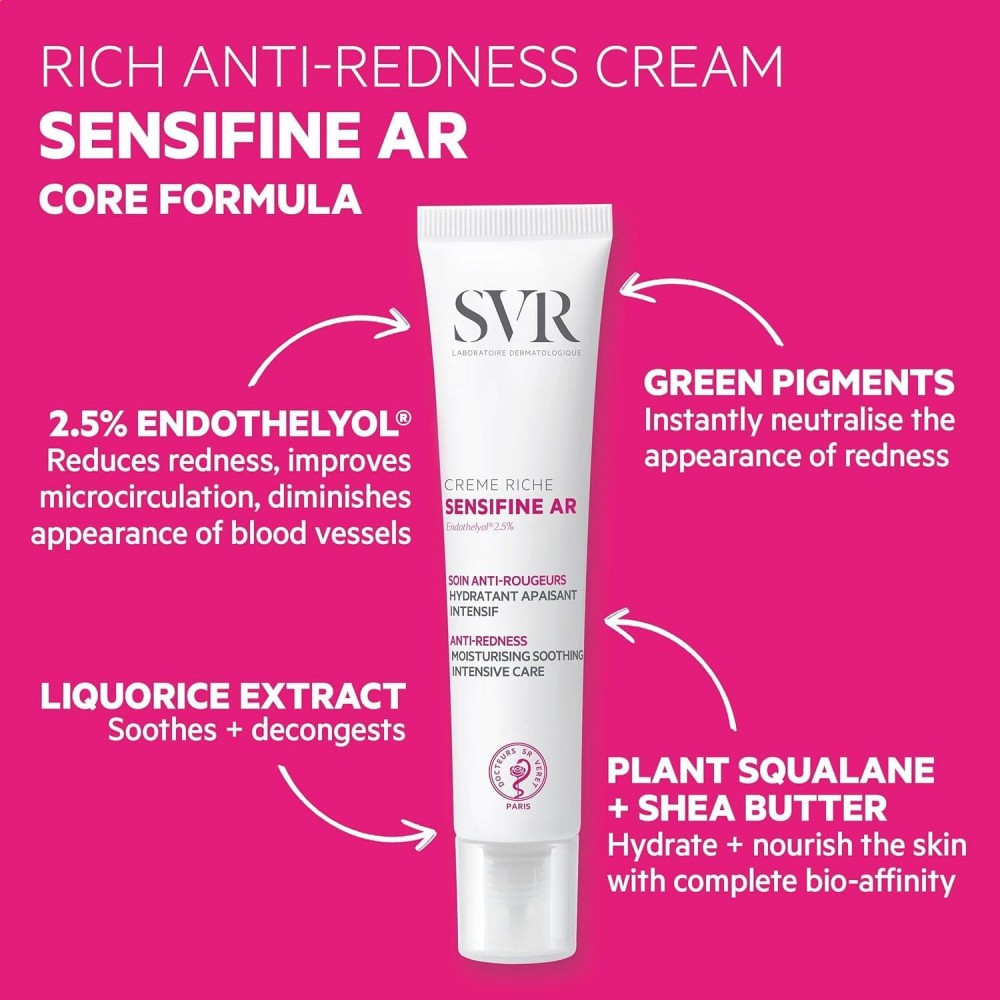 SVR Sensifine AR Crème 40ml – Κρέμα για Κοκκινίλες & Ευαίσθητη Επιδερμίδα Καλλυντικά