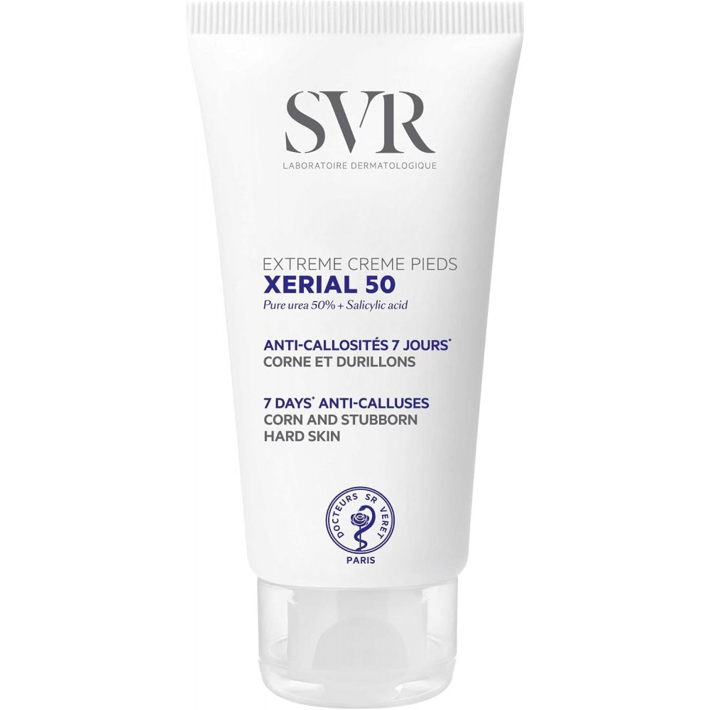 SVR Xérial 50 Extrême Crème Pieds 50ml – Κρέμα Ποδιών με 50% Ουρία Περιποίηση Άκρων 