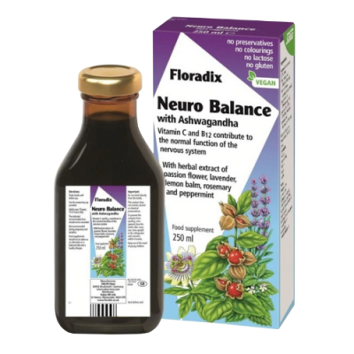 Salus Floradix Neuro Balance 250 ml – Ολιστική Υποστήριξη Νευρικής & Συναισθηματικής Ισορροπίας