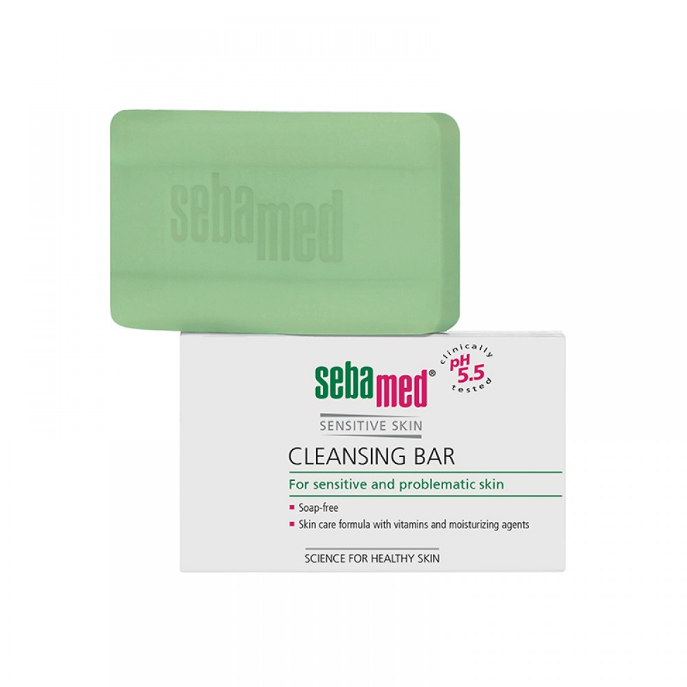 Sebamed Cleansing Bar 100gr – Καθαριστικό Σαπούνι Προσώπου & Σώματος για Ευαίσθητο Δέρμα Καλλυντικά
