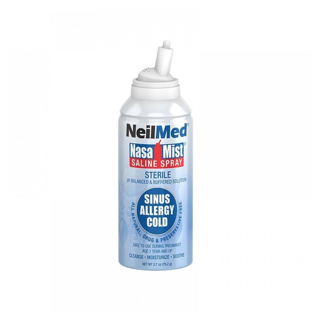 Neil Med NasaMist Spray Ισότονο, 75ml Κρυολόγημα