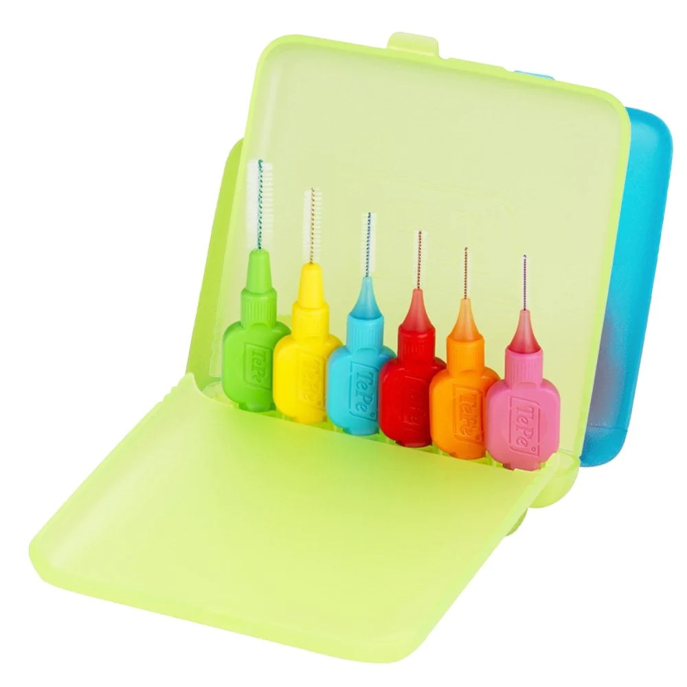 TePe Interdental Brush Travel Case – Πράσινη Θήκη Μεταφοράς για Μεσοδόντια Βουρτσάκια (1 τεμάχιο) Στοματική φροντίδα