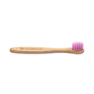 The Humble Co. Βρεφική Οδοντόβουρτσα Bamboo Ultra-Soft – Μωβ, Οικολογική & Υποαλλεργική για 0+ (1τμχ)