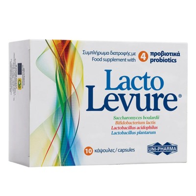 Lacto Levure – 4 Στελέχη Προβιοτικών για Ισορροπημένη Εντερική Χλωρίδα & Άμυνα του Οργανισμού