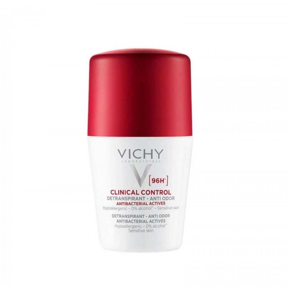 Vichy Deodorant 48hrs Skin Roll On 48ωρη Αποσμητική Φροντίδα για Ευαίσθητες ή & Αποτριχωμένες Επιδερμίδες, 50ml Αποσμητικά