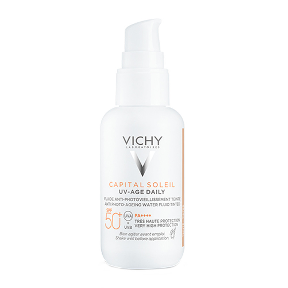 Vichy Capital Soleil UV-AGE Daily SPF50+ με Χρώμα – Αντηλιακή Φροντίδα & Αντιγήρανση σε Μία Κίνηση Αντηλιακά