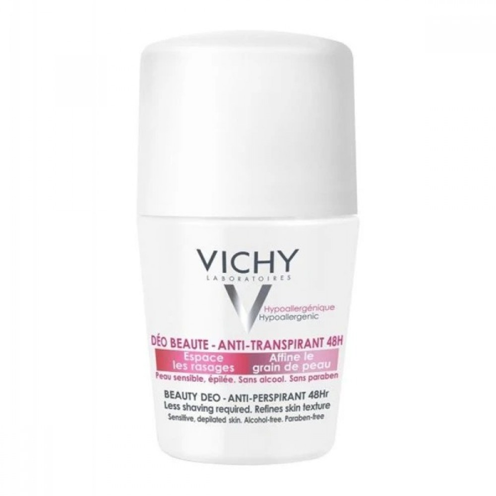 Vichy Ideal Finish Roll-On Αποσμητικό 48h με Θηλυκό Άρωμα – 50ml Αποσμητικά