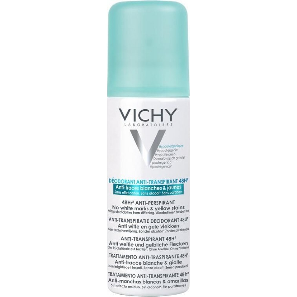 Vichy Αποσμητικό Spray 48h Anti-Transpirant – 125ml Αποσμητικά