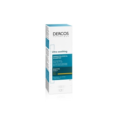 Vichy Dercos Ultra Soothing Σαμπουάν για Ευαίσθητο Τριχωτό & Ξηρά Μαλλιά – 200ml