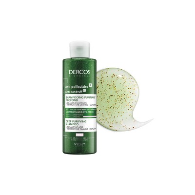 Vichy DERCOS Anti-Dandruff K Σαμπουάν 250ml – Κατά της Επίμονης Πιτυρίδας & Λιπαρότητας