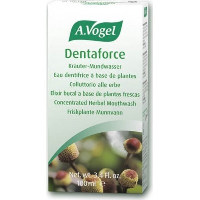 A.Vogel Dentaforce Mouthwash – Φυτικό Στοματικό Διάλυμα Χωρίς Parabens για Ευαίσθητα Ούλα (100ml)