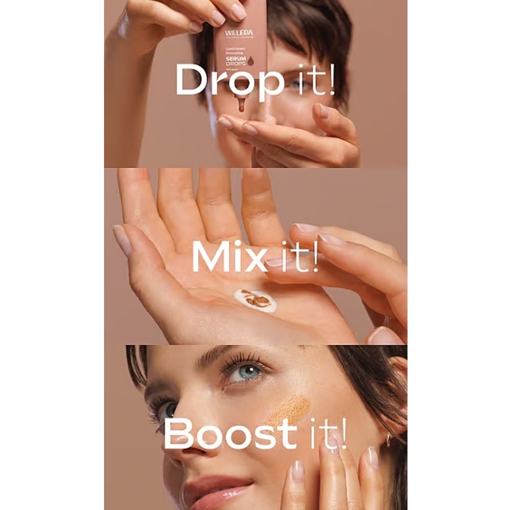 Weleda Sunkissed Bronzing Booster Drops 30ml: Φυσικό Μαύρισμα & Λάμψη με τη Δύναμη των Φυτών Καλλυντικά