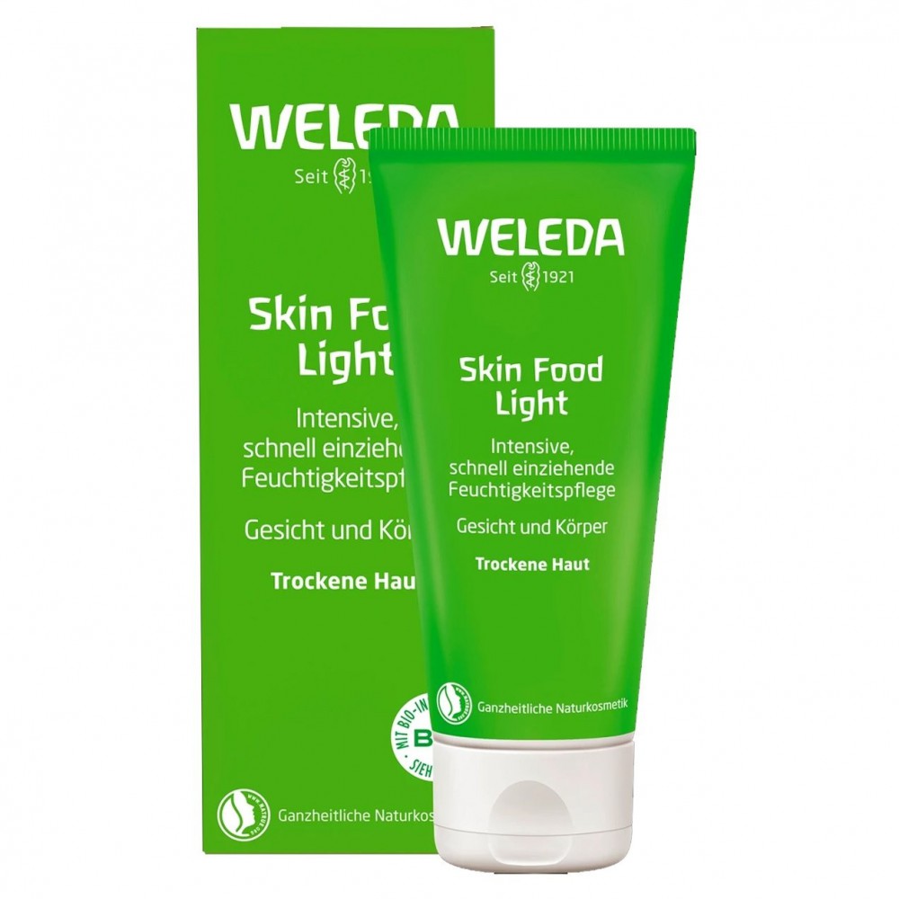 Weleda Skin Food Light 75ml: Πολυλειτουργικό Ελιξίριο Άμεσης Ενυδάτωσης & Φυσικής Θρέψης Πρόσωπο