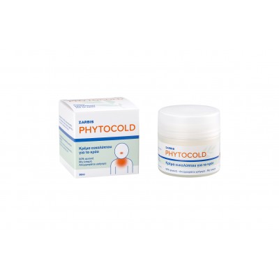 Zarbis PHYTOCOLD Κρέμα Ευκαλύπτου 50ml – Φυσική Ρινική Ανακούφιση για Κρυολόγημα & Συμφόρηση