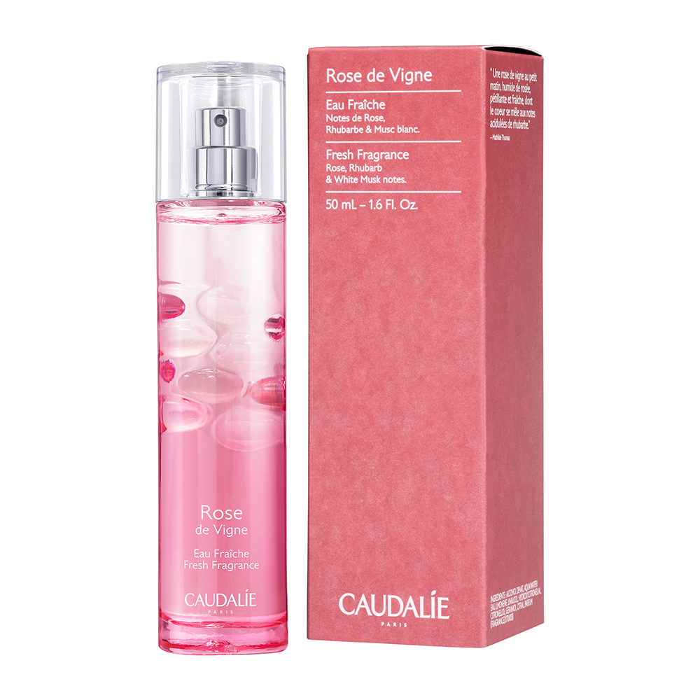 Caudalie Rose de Vigne Fresh Fragrance 50ml – Γυναικείο Άρωμα με Άγριο Τριαντάφυλλο & Μόσχο από τα Αμπέλια του Bordeaux Καλλυντικά