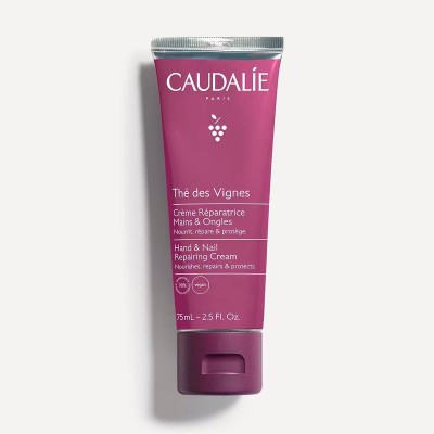 Caudalie Thé des Vignes Hand & Nail Cream 75ml – Κρέμα Περιποίησης Χεριών & Νυχιών με Πολυτελές Άρωμα & Φυσική Φόρμουλα