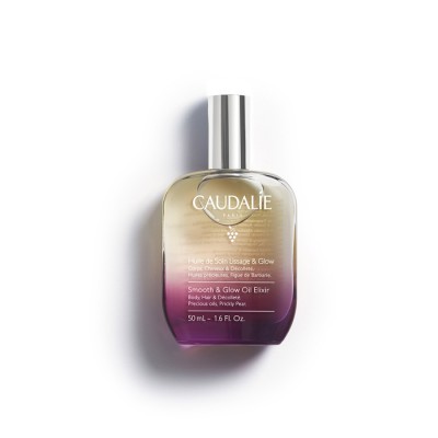 Caudalie Smooth & Glow Oil Elixir 50ml – Ελιξίριο Λάμψης & Θρέψης για Σώμα και Μαλλιά