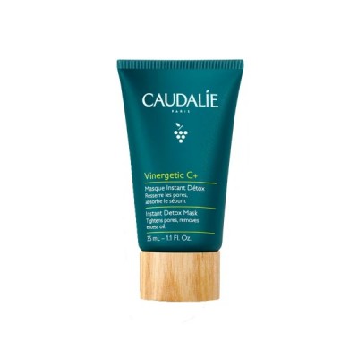 Caudalie Instant Detox Mask 35ml – Μάσκα Αποτοξίνωσης με Ροζ Άργιλο για Καθαρό & Λαμπερό Δέρμα