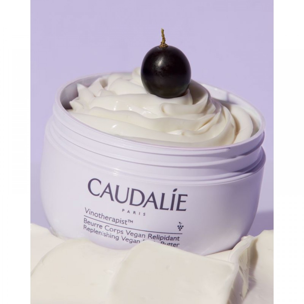 Caudalie Vinotherapist Replenishing Vegan Body Butter – Επανορθωτικό Βούτυρο Σώματος για Ξηρές & Ευαίσθητες Επιδερμίδες, 250ml Καλλυντικά