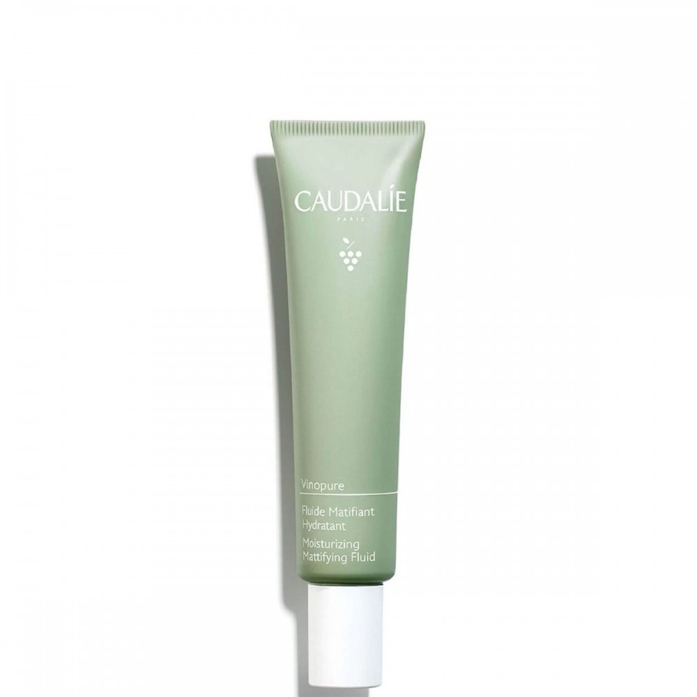 Caudalie Vinopure Mattifying Fluid – Ματ Ενυδάτωση & Ρύθμιση Σμήγματος για Λιπαρές & Ακνεϊκές Επιδερμίδες Καλλυντικά