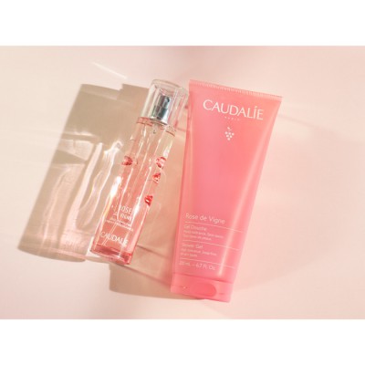 Caudalie Rose de Vigne Shower Gel 200ml – Απαλό Αφρόλουτρο με Άρωμα Τριαντάφυλλο & Φυσικά Συστατικά