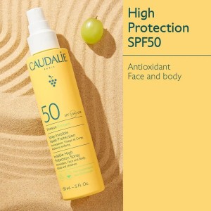 Caudalie Vinosun Protect Invisible High Protection Spray SPF50 – Υψηλή Αντηλιακή Προστασία για Πρόσωπο και Σώμα Αντηλιακά