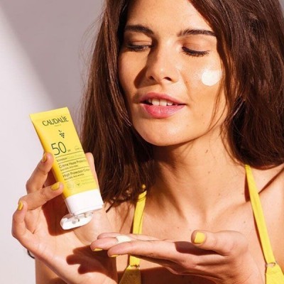 Caudalie Vinosun High Protection SPF50 Cream - Αντηλιακή Κρέμα για Εξαιρετική Προστασία και Φροντίδα του Δέρματος