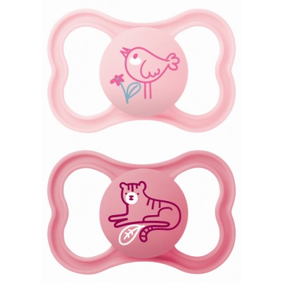 Mam Πιπίλα Air Σιλικόνης 16+ Μηνών – 2 Τεμάχια | Εξαιρετικά Αεριζόμενη & Ορθοδοντική