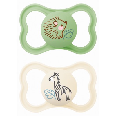 Mam Πιπίλα Air Σιλικόνης 16+ Μηνών – 2 Τεμάχια | Εξαιρετικά Αεριζόμενη & Ορθοδοντική