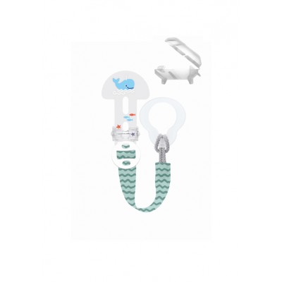 MAM Clip it! & Cover Boy 0+ Μηνών – Κορδέλα & Καπάκι Πιπίλας για Ασφαλή & Υγιεινή Χρήση από την Πρώτη Μέρα