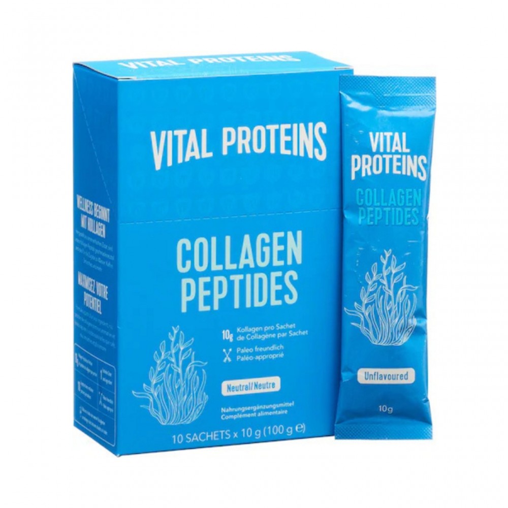 Vital Proteins Collagen Peptides 10x10g – Premium Κολλαγόνο σε Ατομικές Δόσεις για Δέρμα, Μαλλιά & Αρθρώσεις Συμπληρώματα διατροφής